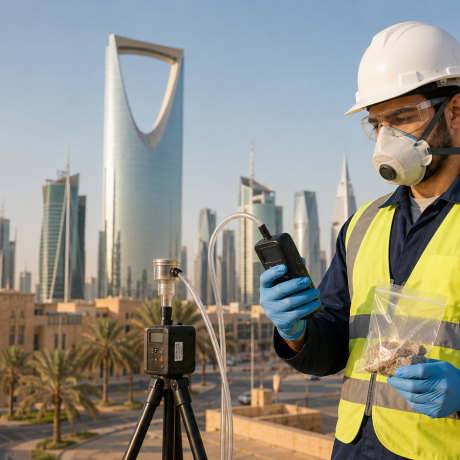 Air quality monitoring in Riyadh
